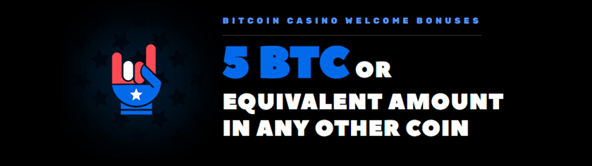 Bitcoincasino.us bonus offer