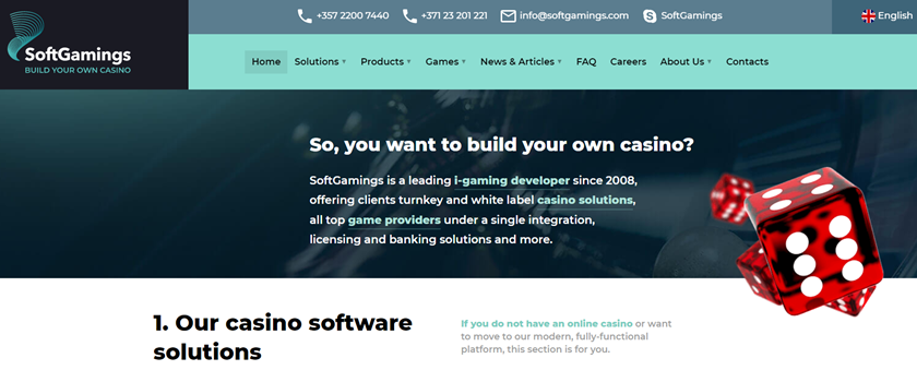 Softgamings gaming platform