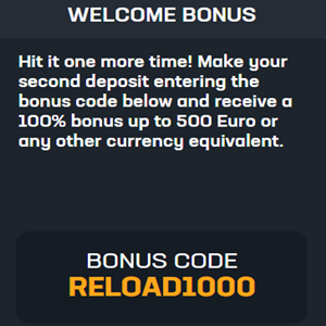 Buff.bet 100% Casino Bonus on 2nd Deposit
