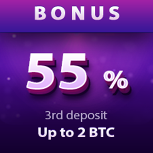 Casinobit.io 55% Casino Bonus on Your 3rd Deposit