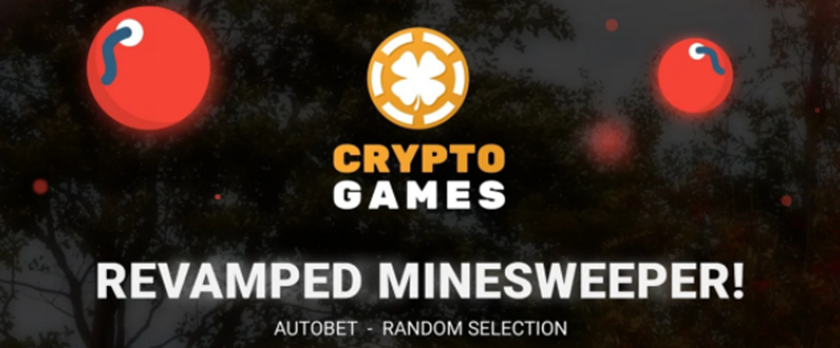 Crypto.Games Revamped Minesweeper Game