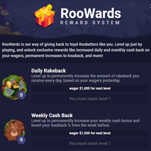 Roobet Roowards Rewards System