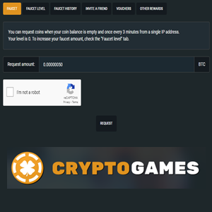Crypto.Games Free Faucet