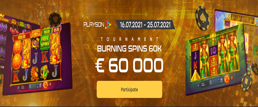 Fairspin July Cashdays 60K Promo with €60.000 Prize Pool