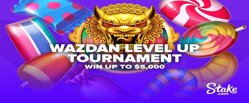 Stake.com Wazdan Level Up Tournament with $5,000 Prize