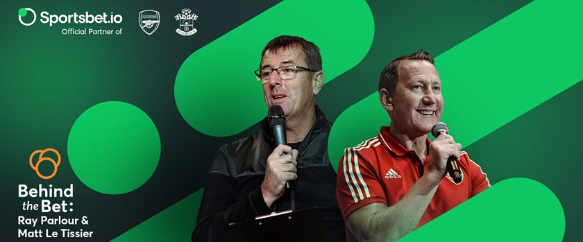 Sportsbet.io live stream with Parlour and Le Tissier