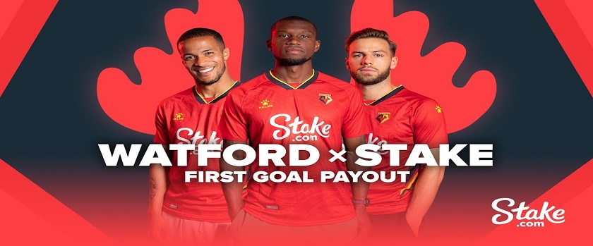 Stake Watford First Goal Payout with $100 Bonus