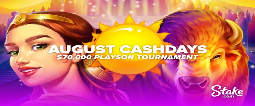 Stake August Cash Days Promo with $70,000 Prize