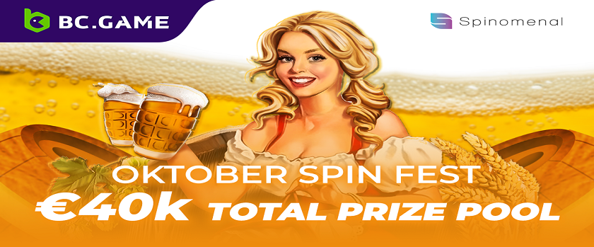 BC.Game Oktober Spin Fest By Spinomenal with €40,000 Prize Pool