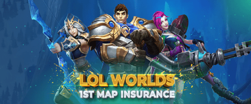 Bitsler LoL Worlds First Map Insurance Promo With $100 Cashback