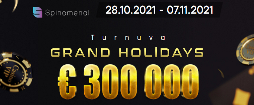 Fairspin Spinomenal Grand Holidays Tournament with €300,000 Prize Pool