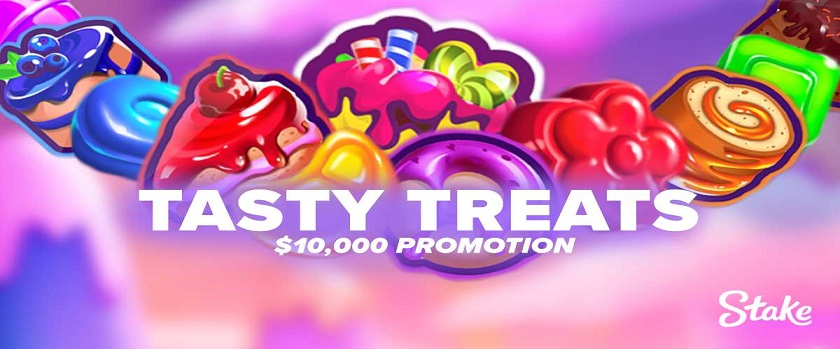 Stake Tasty Treats Promo with $10,000 Prize Pool