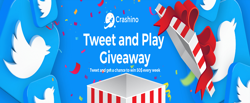 Crashino Tweet and Play Promotion