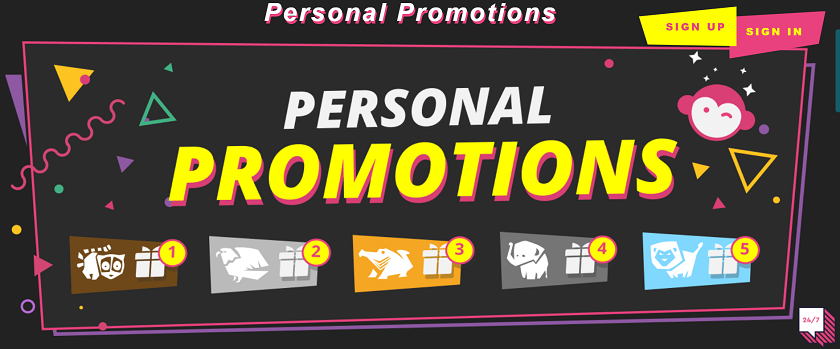 Booi Personal Bonus Promotion Offers a Wide Range of Bonuses