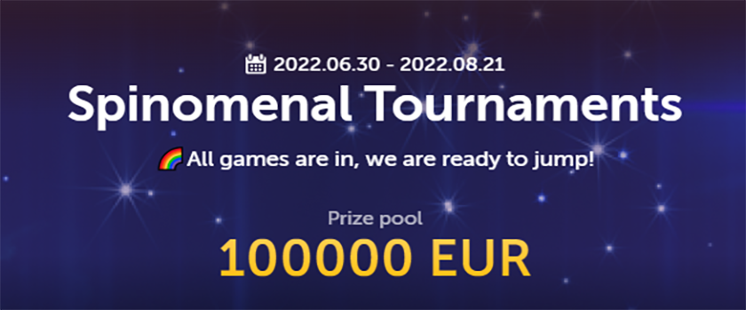Trueflip.io Spinomenal Series with a €100,000 Prize Pool