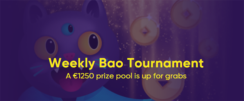 Baocasino Weekly Tournament with a €1,250 Prize Pool