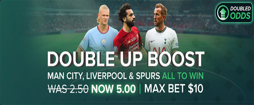 Duelbits Double Odds Promotion for 3 EPL Games