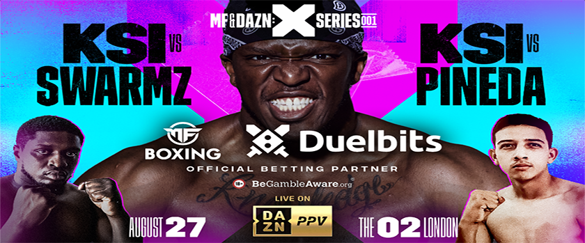 Duelbits $10,000 Giveaway for KSI vs. Swarmz Fight