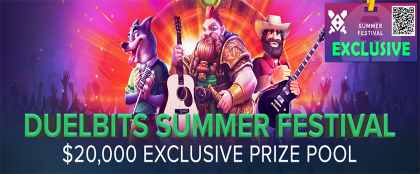 Duelbits Summer Festival with a $20,000 Prize Pool