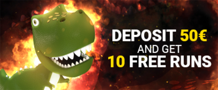 Freshbet Offers 10 Free Runs on Dino for Deposits