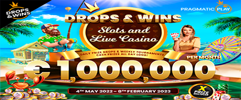 Oshi.io Drops and Wins Slots & Live Casino Tournament