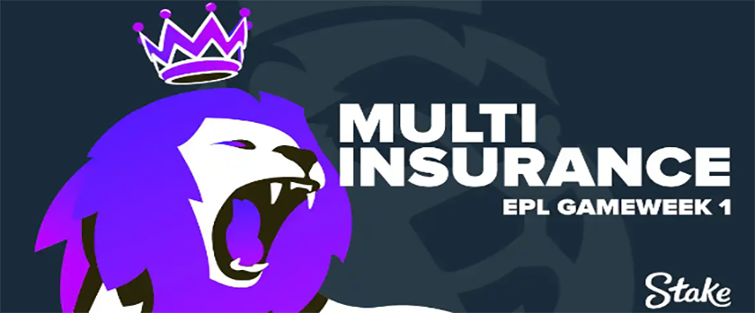Stake Multi Insurance for EPL Gameweek 1