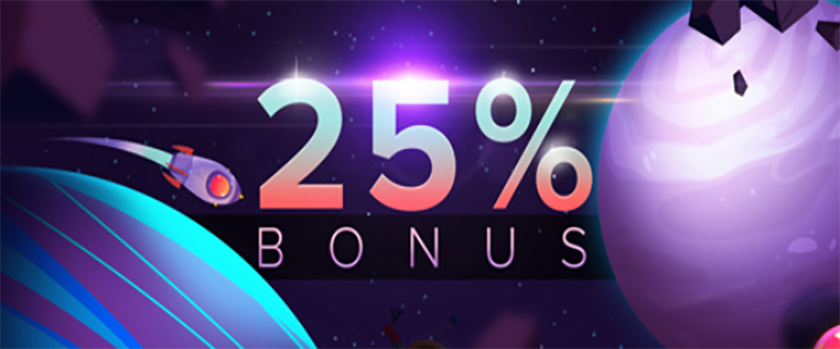 mBitcasino 25% Reload Bonus Promotion Rewards up to 200 USDT
