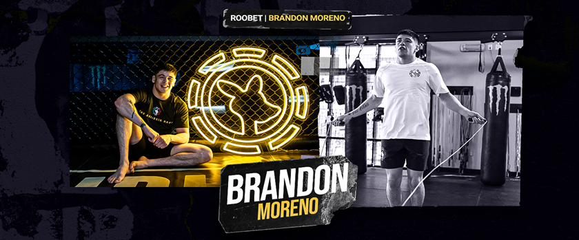 Roobet UFC Ambassador Brandon Moreno Becomes Interim Flyweight Champion