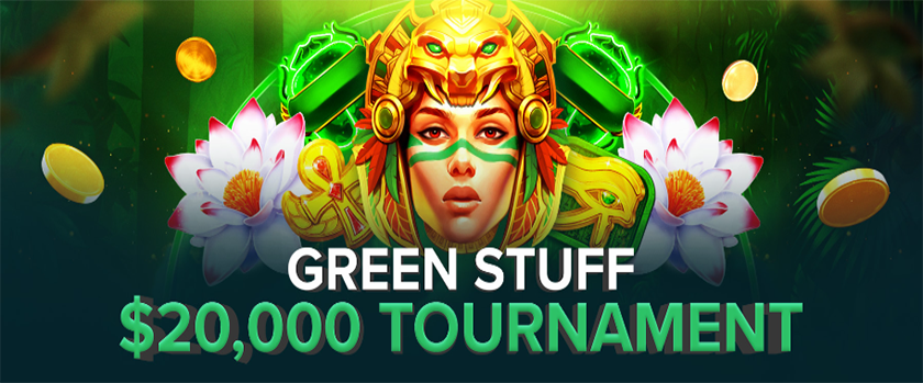 Duelbits Green Stuff Tournament with a $20,000 Prize Pool