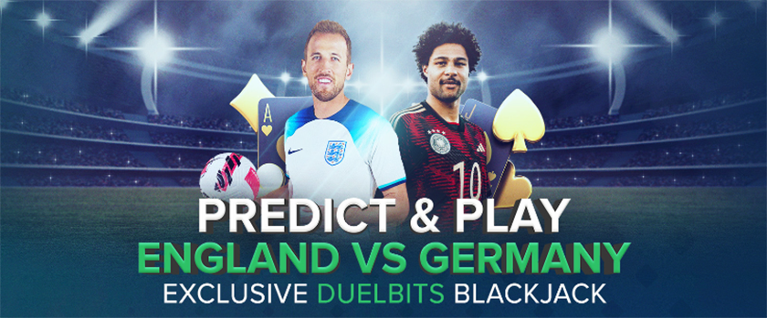 Duelbits Predict and Play Promotion for England vs. Germany