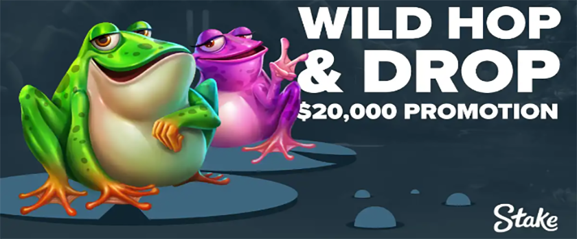 Stake Wild Hop & Drop Tournament Rewards up to $2,800