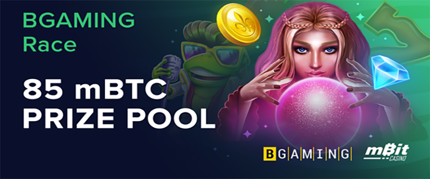 mBitcasino BGaming Race with an 85 mBTC Prize Pool