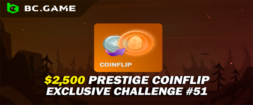 BC.Game $2,500 Coinflip Challenge