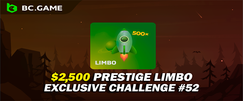 BC.Game Limbo Challenge with a $2,500 Prize Pool