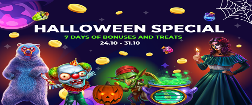 Crashino Halloween Special Offers Bonuses and Free Spins