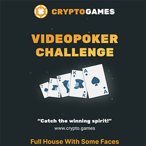 Crypto.Games Full House with Some Faces Challenge