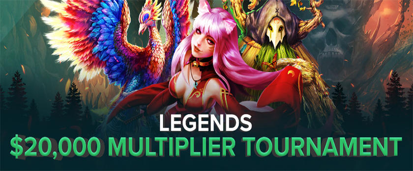 Duelbits $20,000 Legends Multiplier Tournament