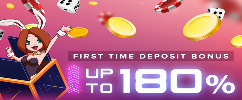 HunnyPlay Up to 180% First Deposit Bonus Offer