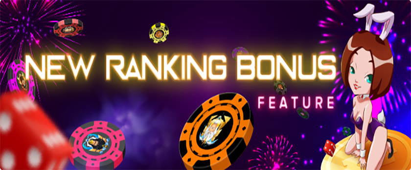 HunnyPlay VIP Ranking Bonus