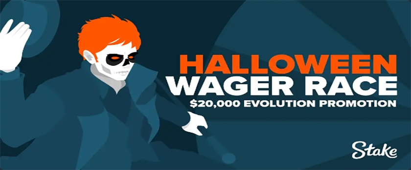 Stake $20,000 Evolution Halloween Wager Race