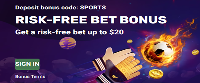 Winz.io $20 Risk-Free Bet Promotion