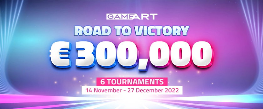 Kryptosino €300,000 Road to Victory Tournament