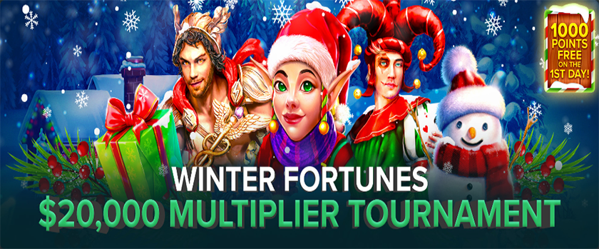 Duelbits Winter Fortunes Tournament $20,000 Prize Pool