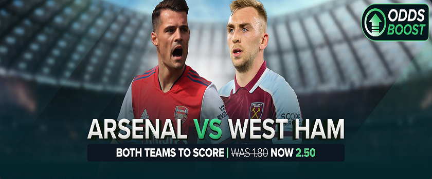 Duelbits Arsenal vs. West Ham Odds Boost Promotion