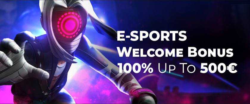 MyStake 100% Esports Welcome Bonus