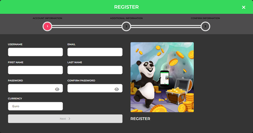 Can I Register Anonymously to Fortune Panda