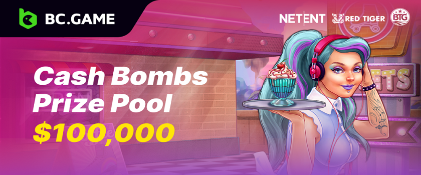 BC.Game Cash Bombs Promo with a €100,000 Prize Pool