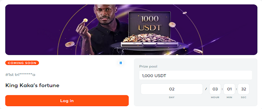 Bitcasino King Kaka Tournament Rewards up to 500 USDT