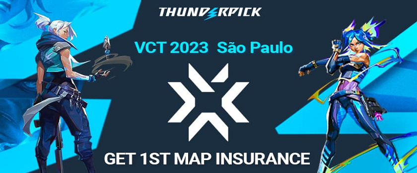Thunderpick VCT 2023 Sao Paulo First Map Insurance