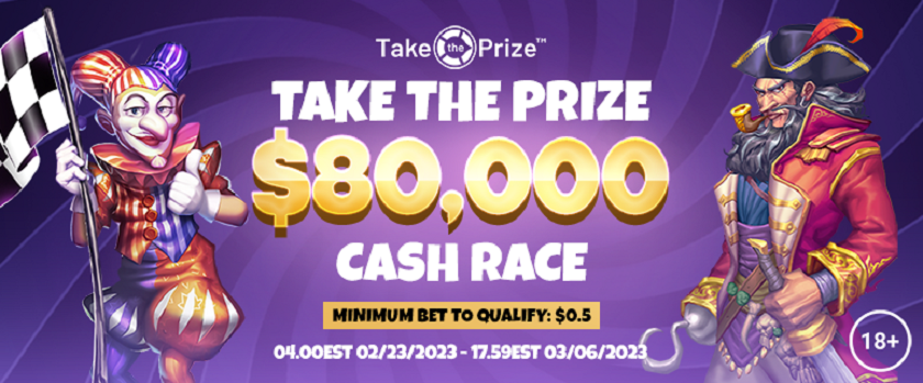 Roobet Cash Race Promotion with an $80,000 Prize Pool